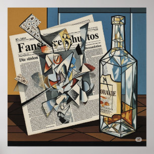 Arte Cubista De Vida