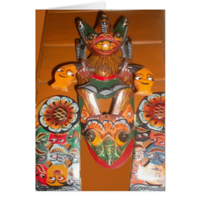 Arte cultural único - Diseño ceilandés/indonesio (Frente)