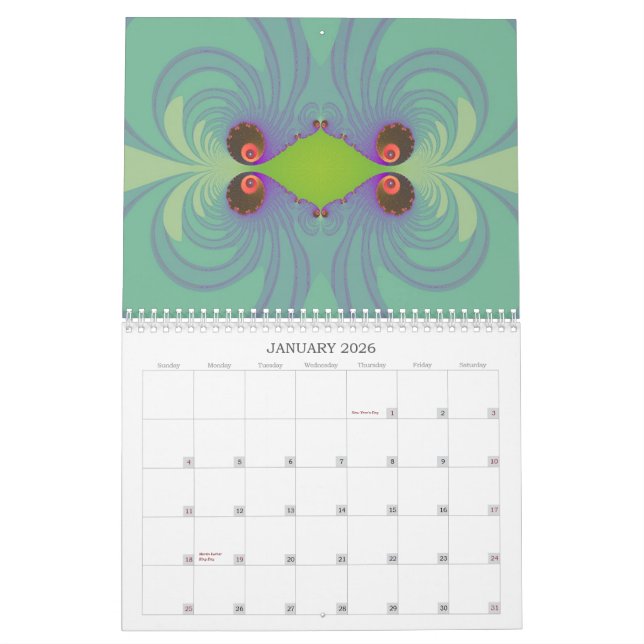 Arte de 2007 Digitaces del calendario de Bill… (Jan 2026)