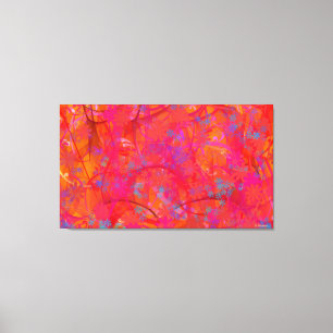 ARTE DE 3 PANELES - ALEGRÍA - NARANJAS - PULGADAS 
