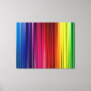 ARTE DE 3 PANELES DE CAÑAS - COLORES DE LLUVIA - R