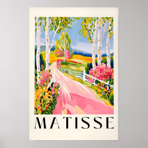 Arte de abedul, pintura forestal, Henri Matisse Pr