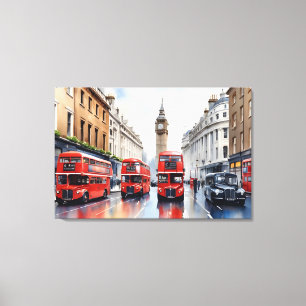 arte de acuarela de Londres