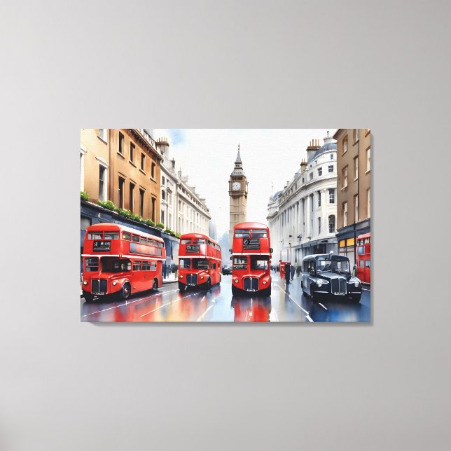 arte de acuarela de Londres (Anverso)