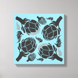 Arte de Alcachofa Botánica Decoración del Hogar
