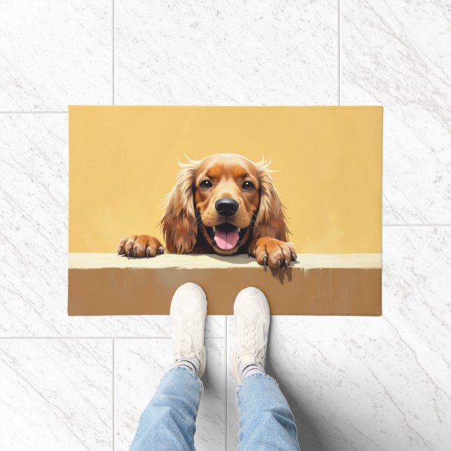 Arte de Alfombra de Cocker Spaniel (Interior)