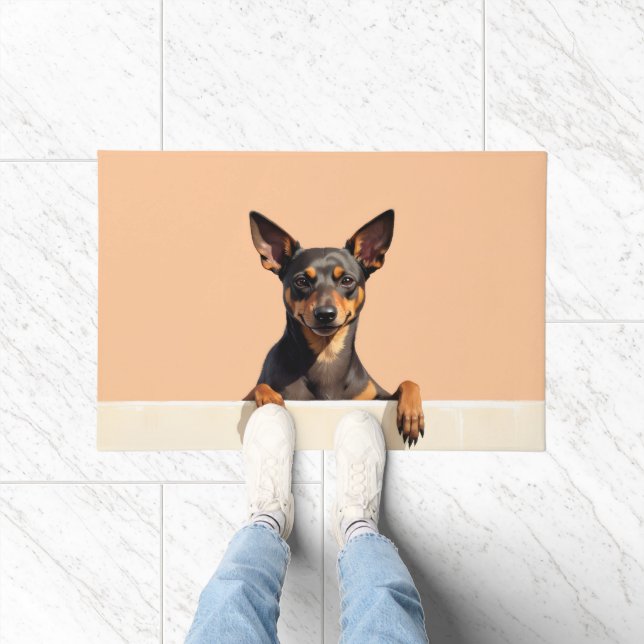 Arte de Alfombra de Entrada de Perro Azawakh (Interior)