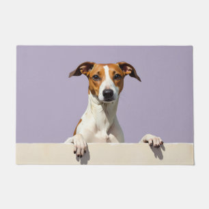 Arte de Alfombra de Entrada de Perro Galgo