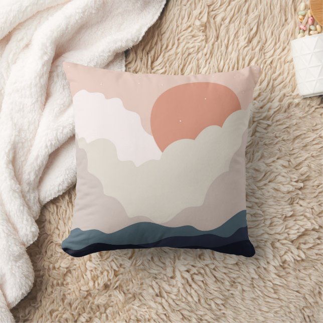 Arte de almohada nublada (Manta)