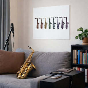 Arte de amante de la música de la alineación del s