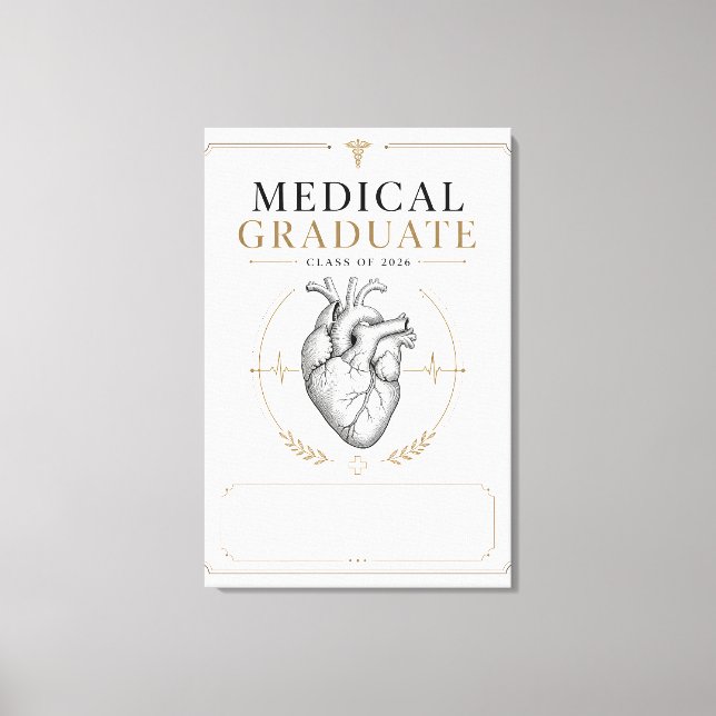 Arte de Anatomía de Graduado Médico Personalizado  (Anverso)