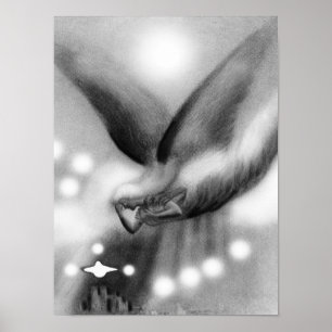 Arte de ángel nocturno