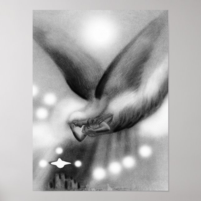 Arte de ángel nocturno (Frente)