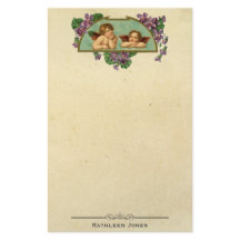 Arte de ángel victoriano vintage | Papel vintage p