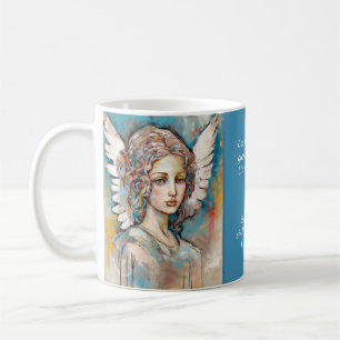 Arte de Ángel y Dichos No. 3 de 12 Tazas diferente
