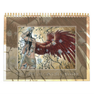 Arte de Angela Sasser - Serie I - Calendario de fa