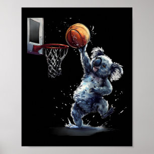Arte de animal amante de Sketll Koala Slam Dunk Sk