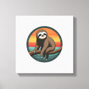 Arte de animal de la jungla retro gráfico de perez