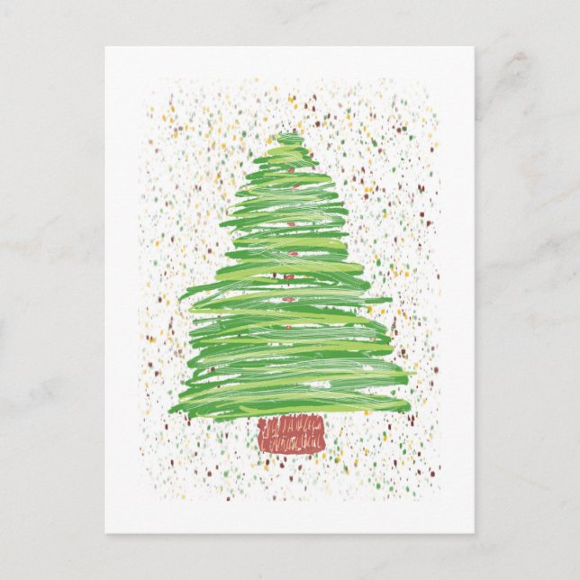 Arte de árbol de Navidad (Anverso)