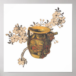 Arte de artesanía de inspiración india con diseño 