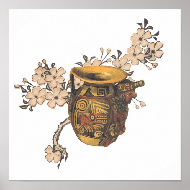 Arte de artesanía de inspiración india con diseño  (Frente)