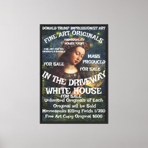 Arte de asesinato de Trump Renee Nicole Good a la