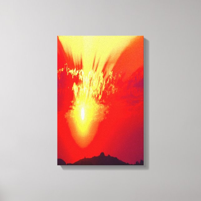 Arte de Atardecer Sagrado (Anverso)