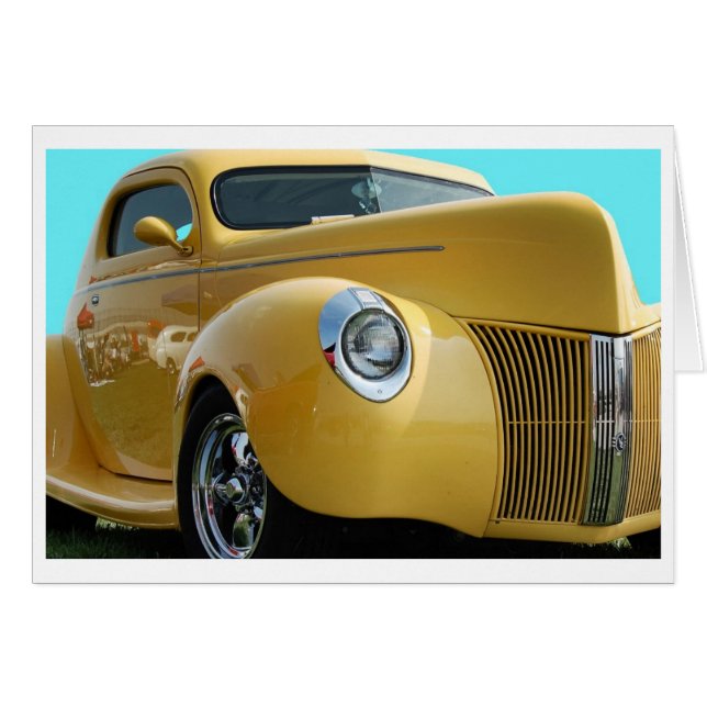 Arte de auto clásico (Anverso (Horizontal))