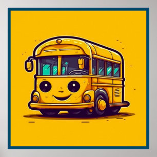 Arte de autobús escolar