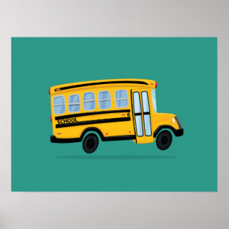 Arte de Autobús Escolar Lindo