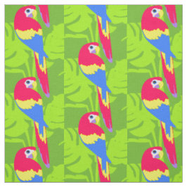 Arte de ave gráfica de loros llamado tela púrpura