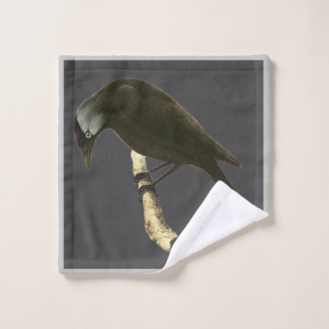 Arte de Aves Salvajes - El Raven (Toallita)