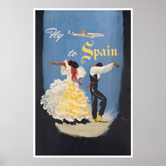 Arte de baile flamenco de impresión de España Viaj (Frente)