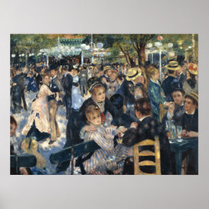 Arte de baile impresionista francés vintage de Par