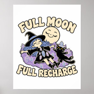 Arte de Baño de Luna Llena Ritual de Bruja
