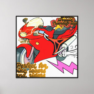 Arte de Bicicleta de Carreras Velocidad