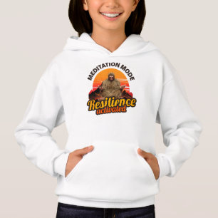 Arte de Bigfoot con Modo de Meditación Resiliencia