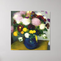 Arte de Bouquet de flores de color suave