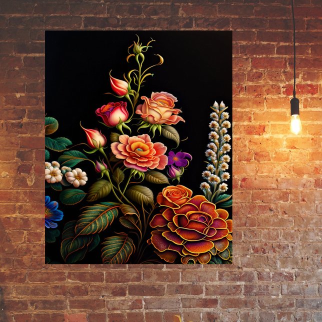 Arte de Bouquet rosa rosa floral (Subido por el creador)
