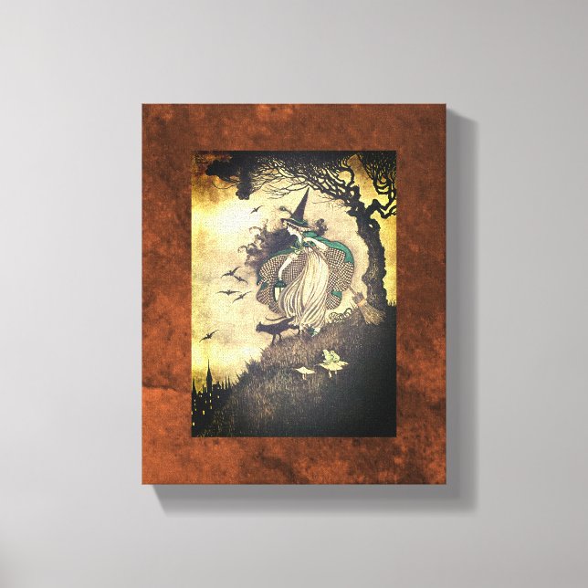 Arte de bruja para pared (Anverso)