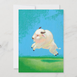 Arte de búfalo divertido pintura de bisonte blanco
