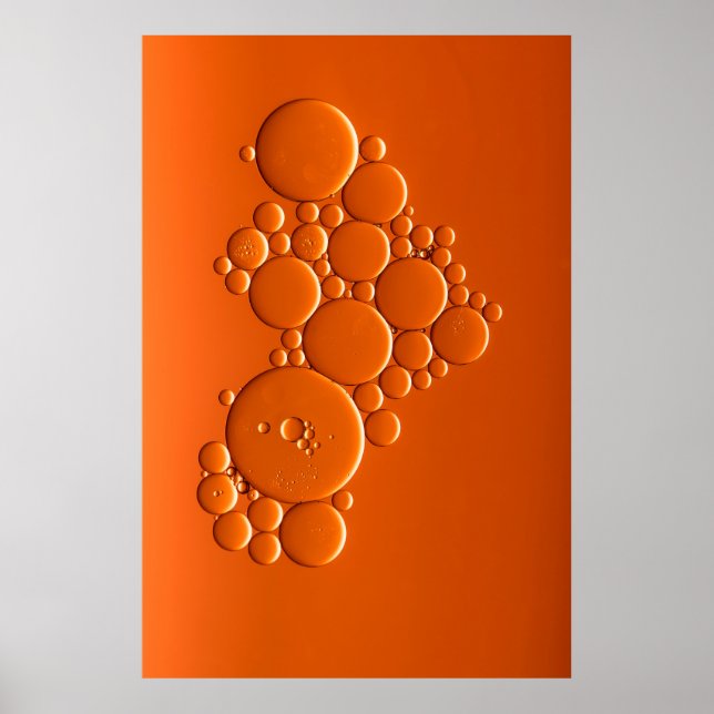 arte de burbujas naranjas (Frente)