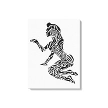Arte de caballo abstracto encabritado | Moderno en