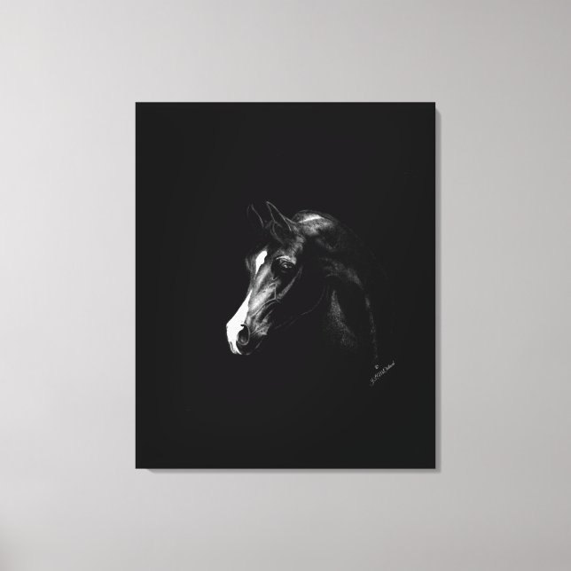 Arte de caballo árabe (Anverso)