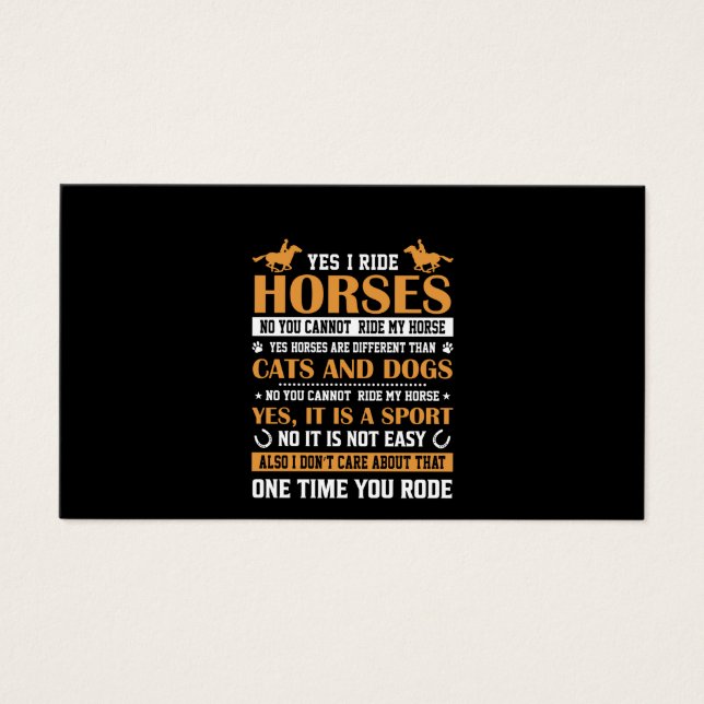 Arte de caballos Sí Yo Viajo Caballos (Frente)