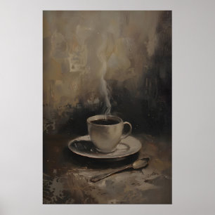 Arte de café rústico, Arte de pared de cocina, Ama