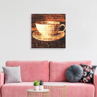 Arte de café vintage para pared