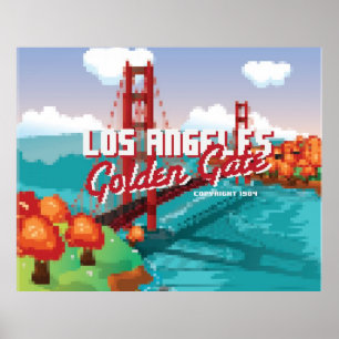 Arte de caja de videojuego clásico de L.A Golden G
