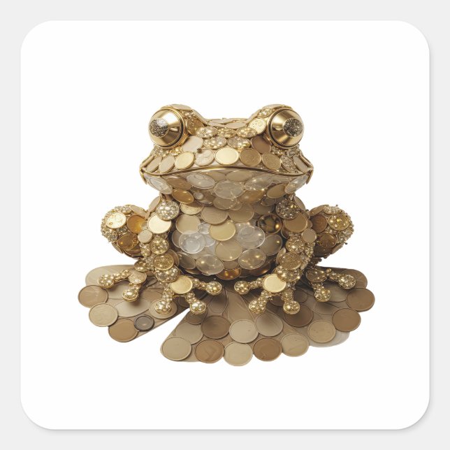 Arte de calcomanía abstracta de plata premium (Anverso)