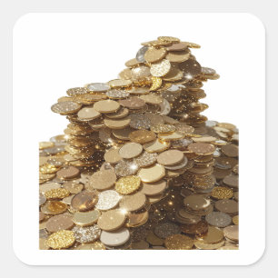 Arte de Calcomanía de GEMAS DE ÉXITO de Plata Fres